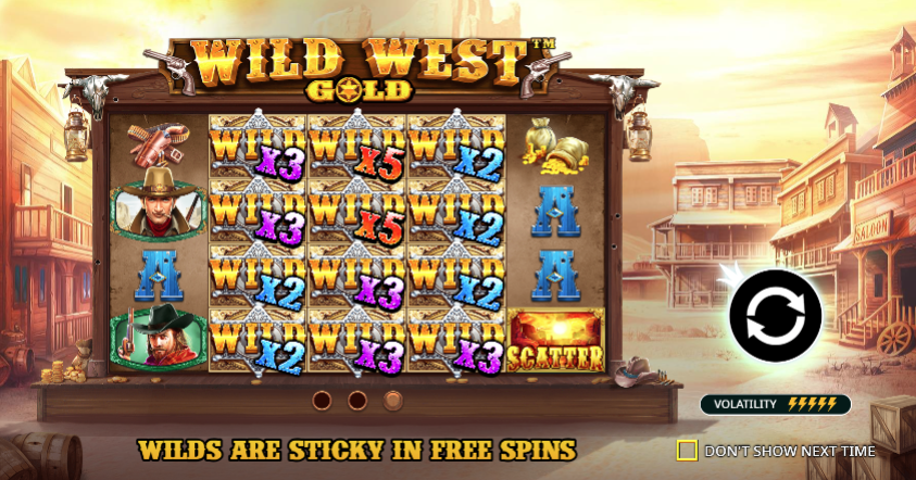 Wild West Gold Pragmatic play